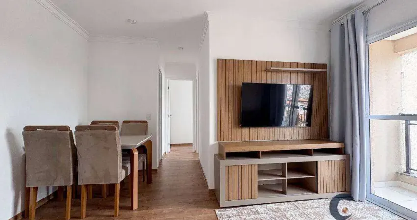 Incrível apartamento com 2 dormitórios (1 suíte), armários e lazer!