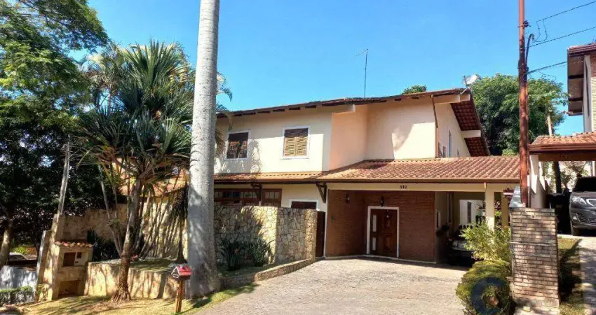 Linda casa rústica com 3 dormitórios à venda, 370 m² por r$ 1.600.000,00