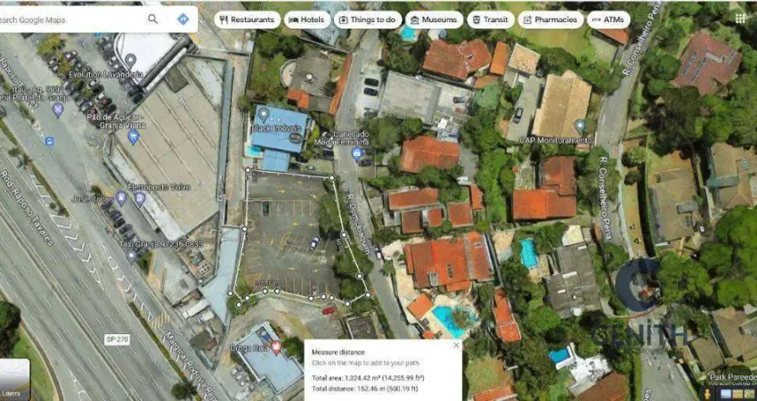 Terreno de 1.500 m² em ótima localização – atividades comercias/esportivas