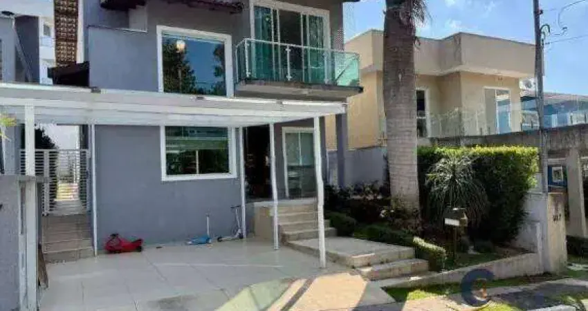 Residência com 3 suítes e lazer privativo no condomínio palm hills