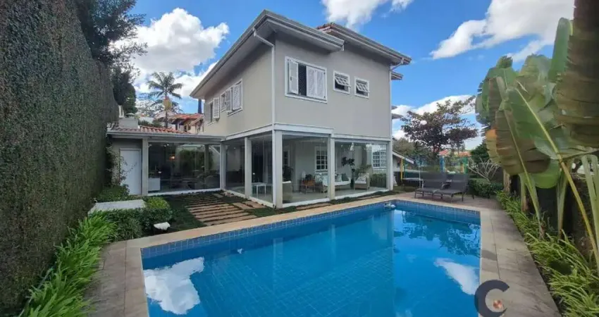 Casa com 4 suítes para locação no condomínio villanova – granja viana