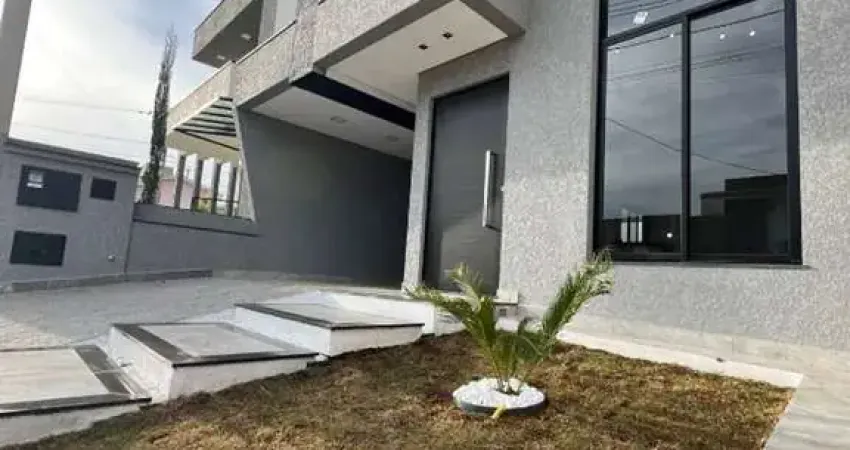 Casa moderna com 3 suítes em condomínio villagio wanel - sorocaba