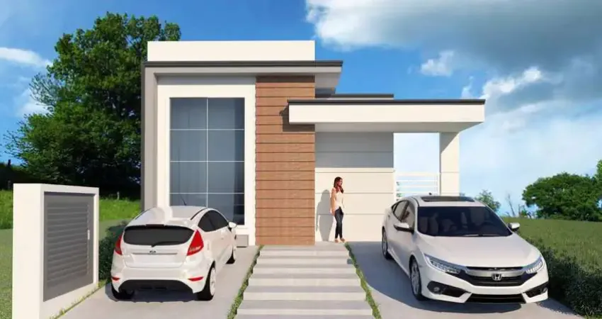 Casa em construção no condomínio caucaia home club – vargem grande paulista