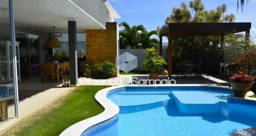 Casa em condomínio fechado com 4 quartos à venda na Rodovia BA-099 - Estrada do Côco, Abrantes, Camaçari