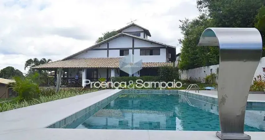 Casa em Condomínio para venda em Camaçari,BA Busca Vida 5 quartos 350m²