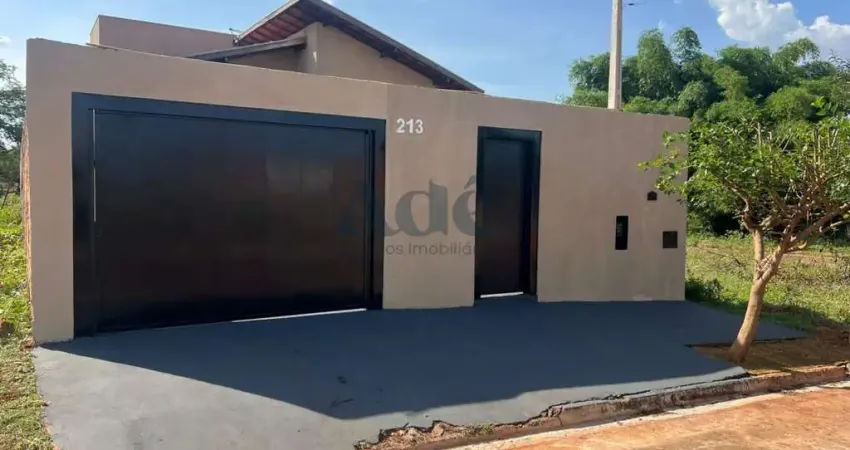 Casa 3 dormitórios para venda em barretos, oasis 2, 3 dormitórios, 1 banheiro, 1 vaga