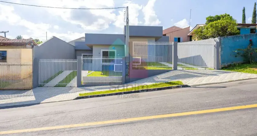 Casa para venda em campo largo, jardim céu azul, 3 dormitórios, 1 suíte, 1 banheiro, 2 vagas