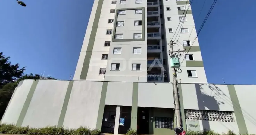 Apartamento para alugar em São Carlos - 2 dormitórios, sacada e garagem