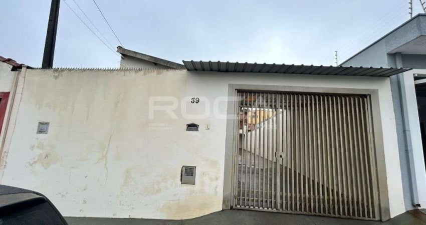 Casa padrão para alugar no Jardim Botafogo 1, São Carlos - 2 dormitórios e 2 garagens