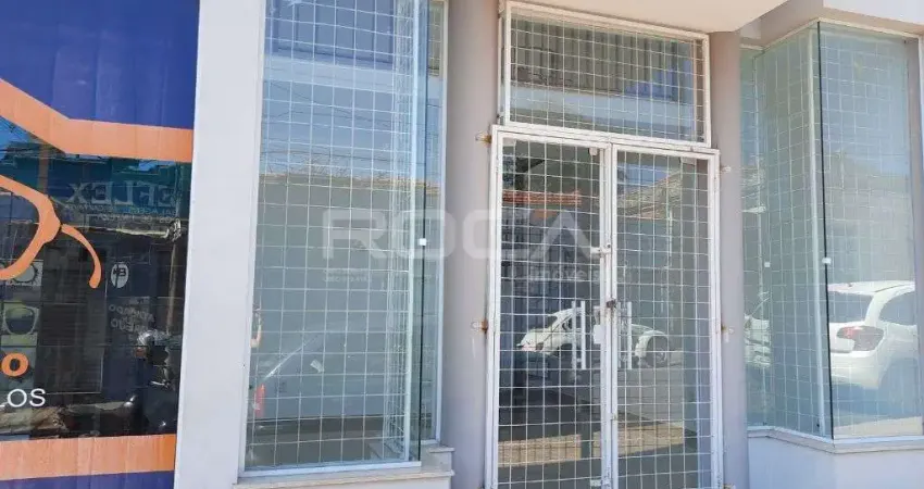 Sala comercial para alugar no centro de são carlos | mezanino | banheiro