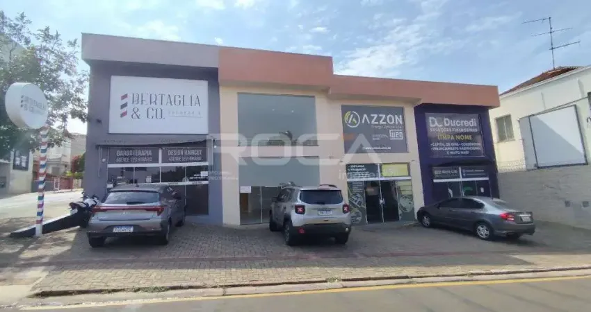 Sala comercial com mezanino e poço artesiano no centro de são carlos