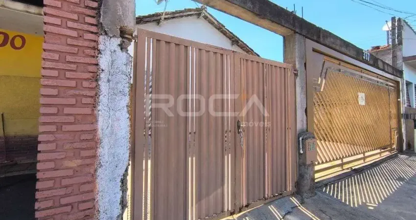 Casa padrão para alugar na vila izabel, são carlos - imóvel com 2 dormitórios e garagem