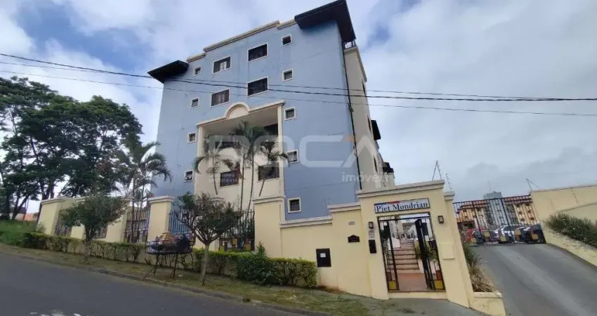 Apartamento padrão para alugar em jardim gibertoni, são carlos - 1 dorm, armário embutido, quintal