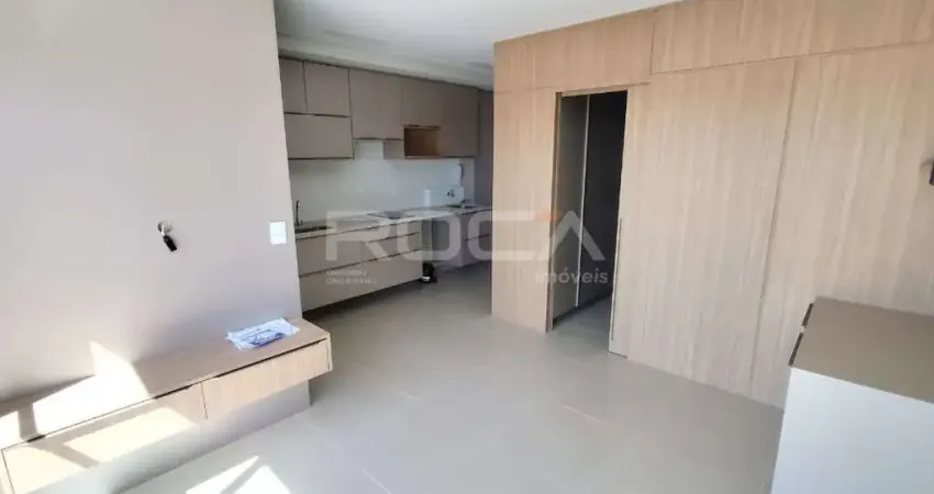 Apartamento padrão para alugar no centro de são carlos: 1 dormitório, armários, ar-condicionado e portaria 24hrs!
