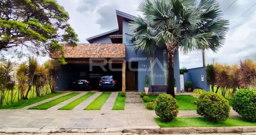 Casa de alto padrão para alugar em são carlos, residencial montreal