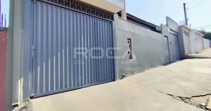 Casa à venda e locação na vila prado, são carlos - 2 dormitórios e 2 garagens!