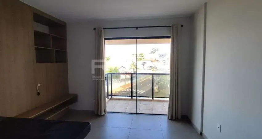 Apartamento de 1 dormitório com piscina e salão de festas em são carlos