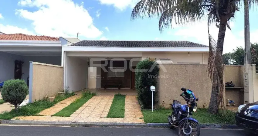 Casa no condomínio bosque de são carlos - 3 dormitórios, 2 banheiros e churrasqueira