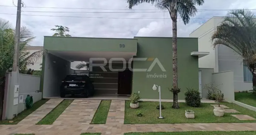 Casa térrea com 3 dormitórios e 1 suíte no condomínio village damha ii em são carlos.