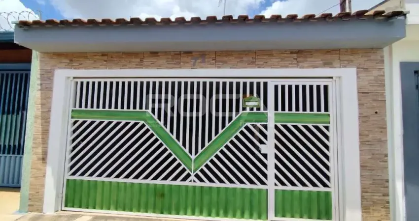 Casa padrão para alugar em Santa Felícia, São Carlos - 2 dormitórios e churrasqueira