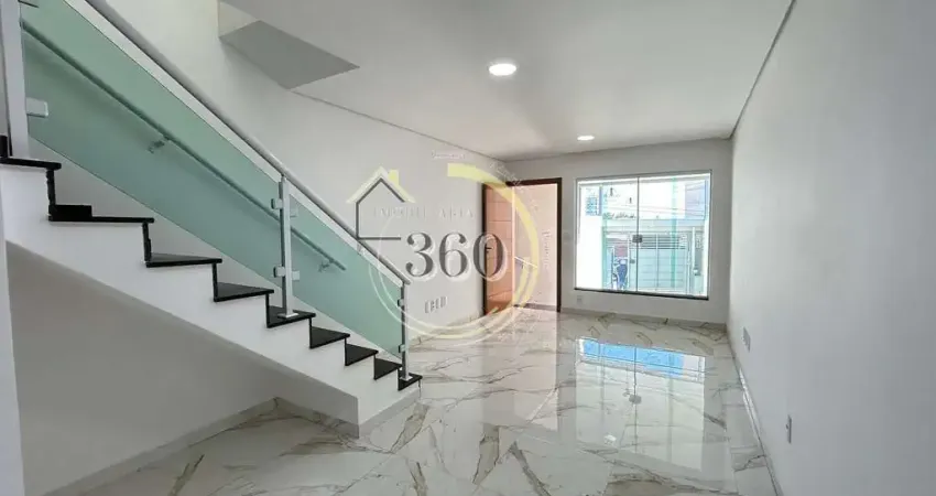 SOBRADO NOVO NA PENHA COM 3 DORMITÓRIOS SENDO 1 SUÍTE, 2 VAGAS E CHURRASQUEIRA NOS FUNDOS