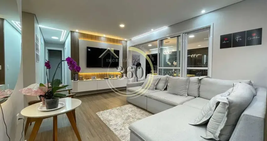 Apartamento no condomínio Universo Esfera com 109m2, 3 suítes e 2 vagas
