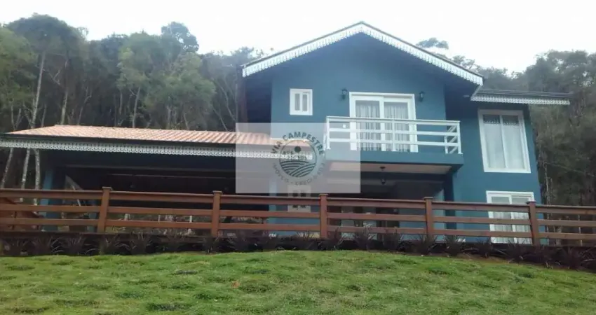 Sítio com 35.000 m² e casa alto padrão nova com 3 dormitórios, porteira fechada, analisa propostas