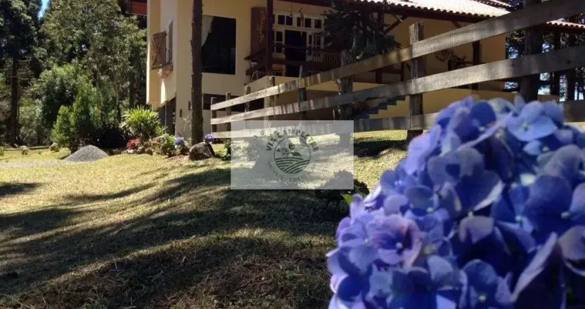 Sítio com excelente residencia e mais 3 chalés semi-novos, terreno de 30.000 m²