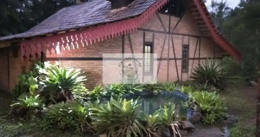 Sítio escriturado, com 12.496 m², com residencia antiga, riacho nos fundos, frente para o asfalto