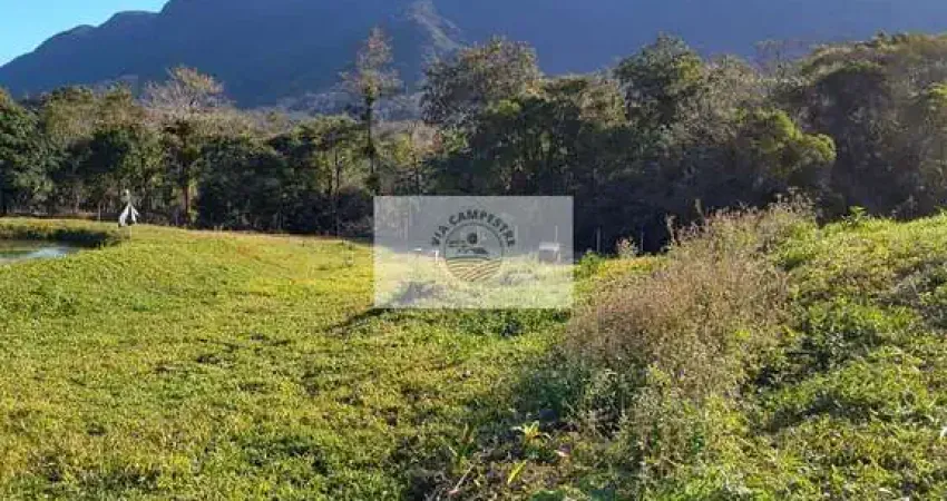 Sítio com 20.000 m², terreno com pastagem, em aclive, com parte de mata