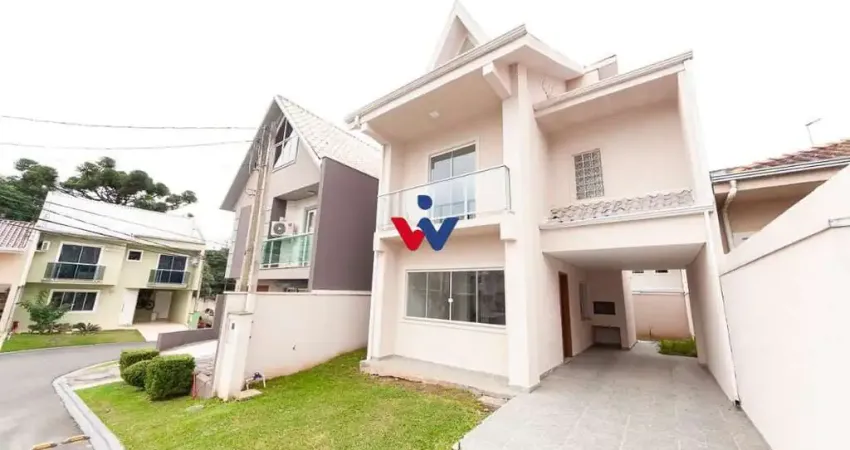 Sobrado com 3 dormitórios à venda, 155 m  por R  730.000,00 - Cachoeira - Curitiba PR