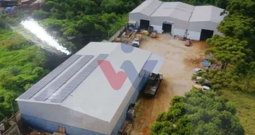 Terreno com Galpões em Colombo Renda de R 23 mil mês, Investimento Garantido