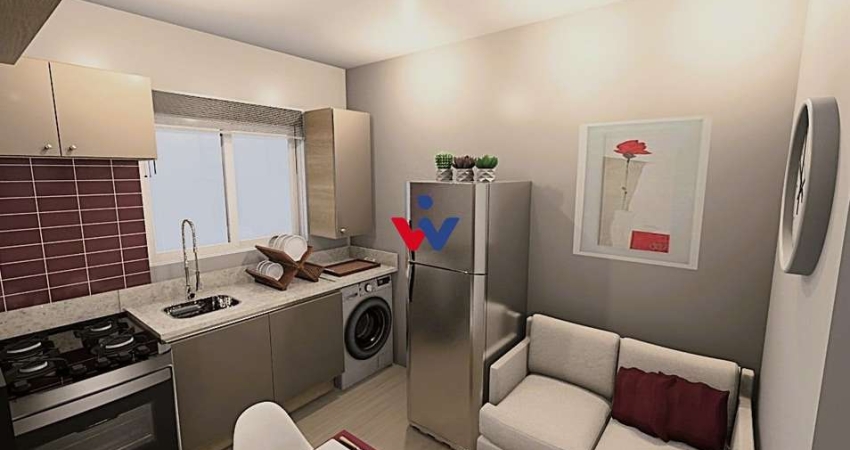 Apartamento com 1 dormitório à venda,29.31 m , cajuru, CURITIBA - PR