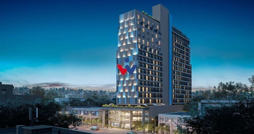 Studio com 1 dormitório à venda, 16 m  por R  247.112,40 - Portão - Curitiba PR