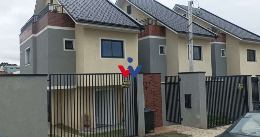 Sobrado com 3 dormitórios à venda, 107 m  por R  620.000,00 - Xaxim - Curitiba PR