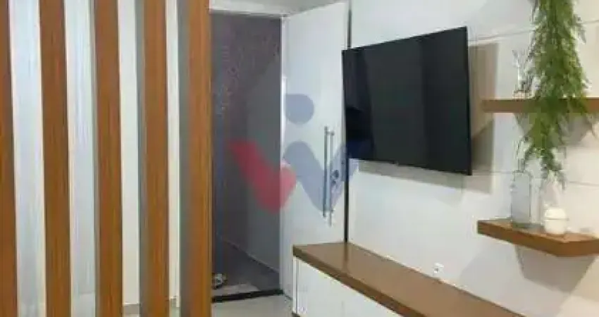 Sobrado Mobiliado Como Novo, Cobertura de Vidro e Churrasqueira