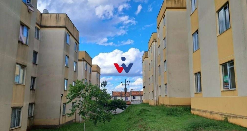 Apartamento com 2 dormitórios à venda,46.00 m , ganchinho, CURITIBA - PR
