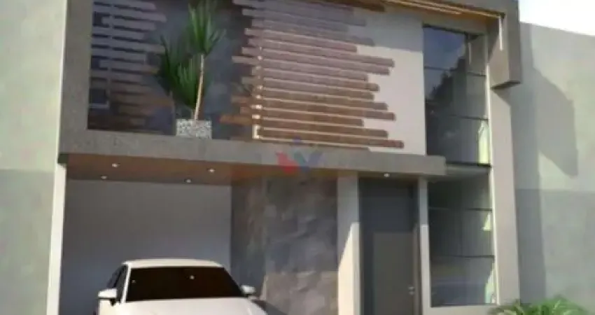 Moderno sobrado em condomínio fechado 3 quartos, suíte luxuosa e design contemporâneo