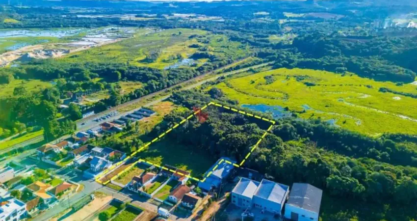 Área de 18.138 m à venda em balsa nova com projeto para 14 lotes