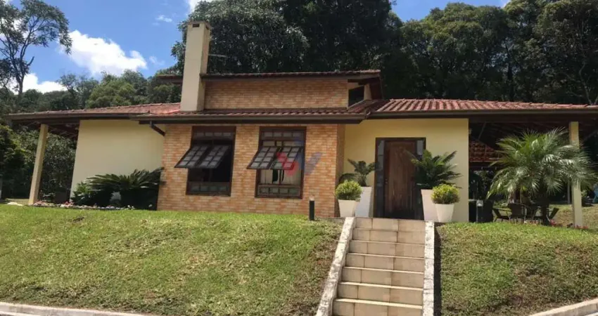 Chácara em condomínio com casa charmosa, estilo europeu com 10.946 m são josé dos pinhais