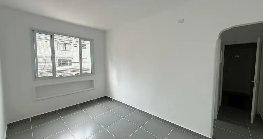 Apartamento à venda no gonzaga – 65m² | 2 dormitórios | reformado