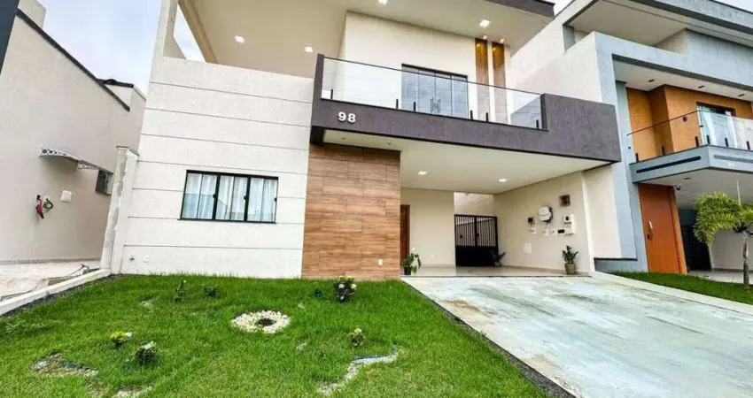 Casa Duplex com 4 suítes no Morada dos Pássaros com quintal e com o menor preço do condomínio.