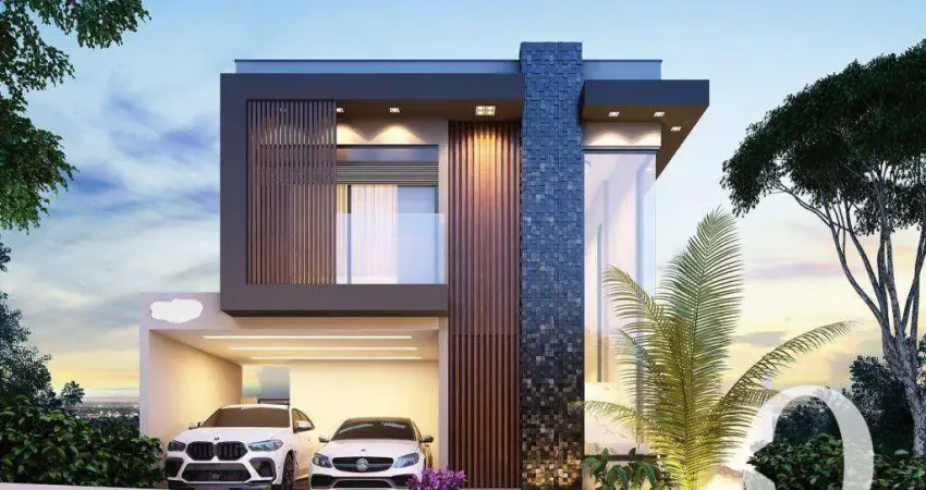 Casa com 3 dormitórios à venda, 272 m² por R$ 2.500.000,00 - Condomínio New Ville - Santana de Parnaíba/SP