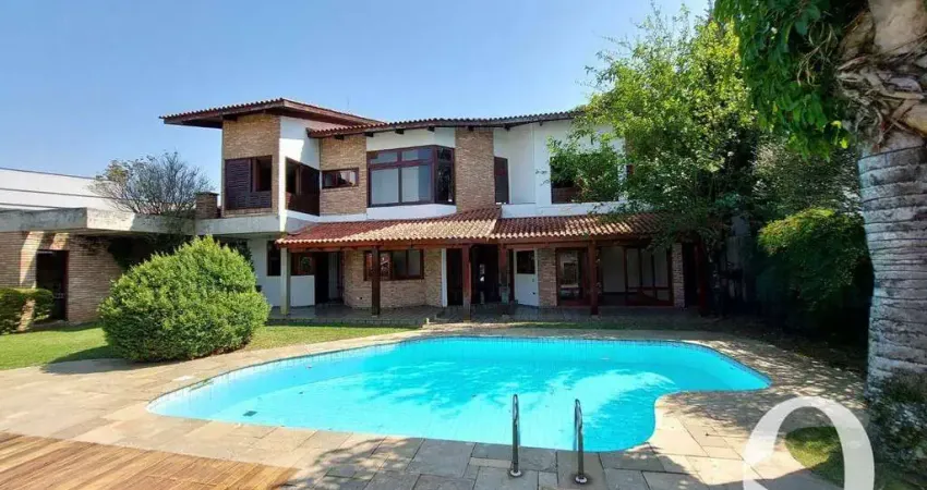 Casa com 3 dormitórios, 585 m² - venda por r$ 4.100.000,00 ou aluguel por r$ 16.414,00/mês - alphaville 05 - santana de parnaíba/sp