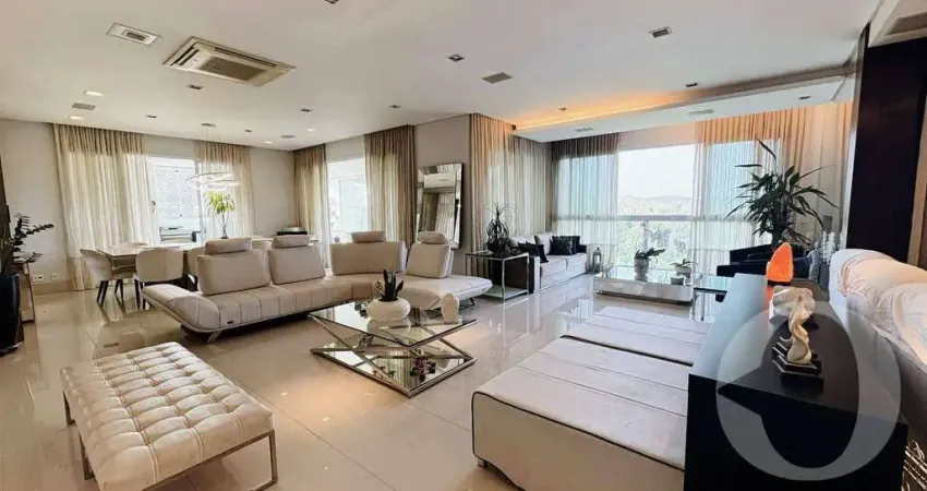 Apartamento com 3 dormitórios à venda, 367 m² por r$ 5.500.000,00 - tamboré - santana de parnaíba/sp