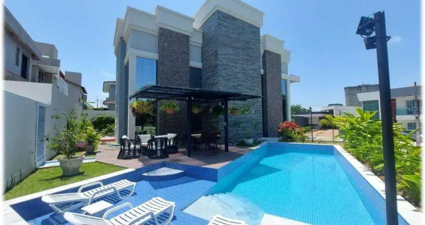 Casa em Condomínio para Venda em João Pessoa, Altiplano Cabo Branco, 4 dormitórios, 4 suítes, 5 banheiros, 4 vagas