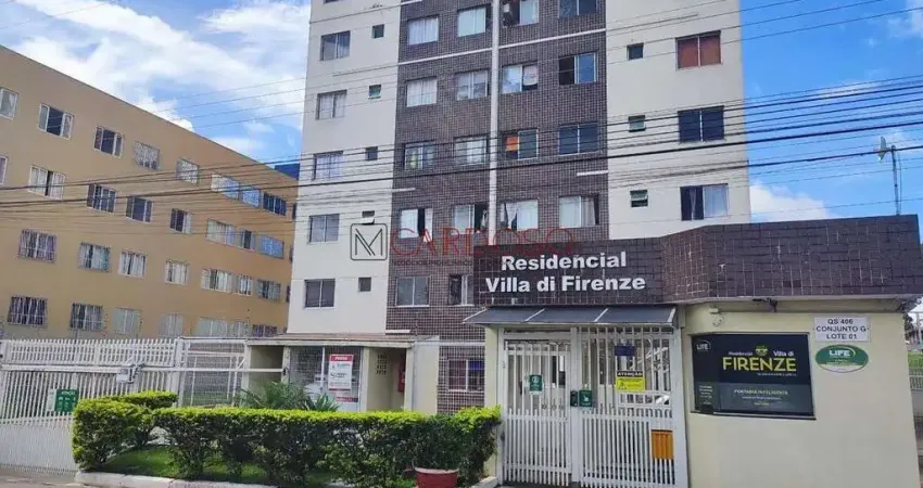 Ágio apartamento 03 quartos em samambaia norte df na qs 406, não exige transferência imediata