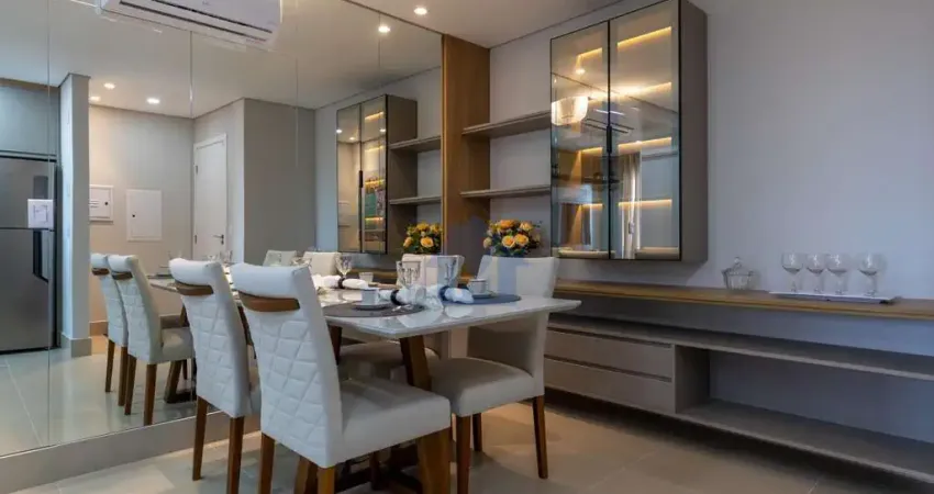 Apartamento Novo na Região da Vila A, 1 Suíte e 1 Quarto!