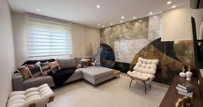 Cobertura nova, mobiliada, ampla sala, sacada gourmet, no centro!