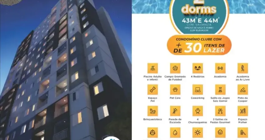 Apartamento com 2 quartos à venda no Bonsucesso, Guarulhos 